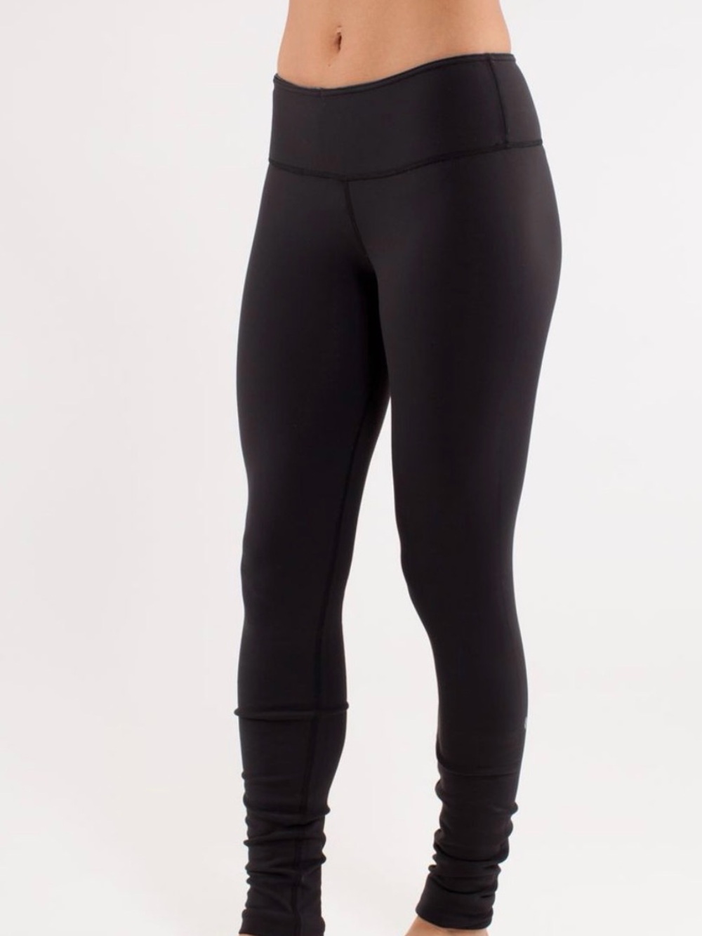 Black lululemon reversible leggings